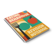 Load image into Gallery viewer, Eating Behaviour Revision Notebook — A5 Wirobound Study Notebook
