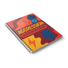 Load image into Gallery viewer, Aggression Revision A5 Notebook — Wirobound Softcover Study Journal
