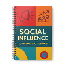Load image into Gallery viewer, Social Influence Revision Notebook — A5 Wirobound Study Journal
