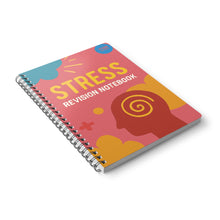 Load image into Gallery viewer, Stress Revision Notebook — A5 Wirobound Softcover Study Journal
