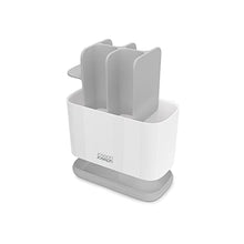Load image into Gallery viewer, Joseph Joseph Easy-Store - Large Toothbrush Holder Caddy, Bathroom Storage - White/Grey
