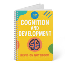 Load image into Gallery viewer, Cognition and Development Revision Notebook — A5 Wirobound Study Notebook
