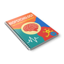 Load image into Gallery viewer, Biopsychology Revision Notebook — A5 Wirobound Study Journal
