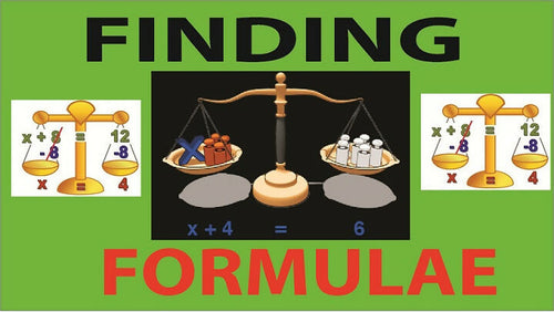 Finding Formulae