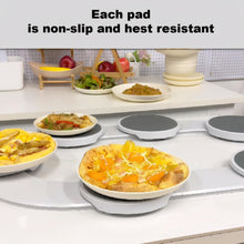 Load image into Gallery viewer, Lazy Susan Turntable for Dining Table,Rotating Food Serving Turntable 360° Rotation Revolution Server Tray,Large Desktop Expandable Lazy Susan Cupboard Organiser for Table Centre,Party,Kitchen
