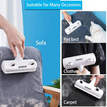 Load image into Gallery viewer, ACE2ACE Pet Hair Remover Roller, Reusable Animal Hair Removal Brush for Dogs and Cats, Easy to Clean Fixed Areas Pet Fur from Carpet, Furniture, Rugs, Stairs, Bedding and Sofa

