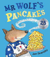 Load image into Gallery viewer, Mr Wolf&#39;s Pancakes: The hilarious classic illustrated children’s book, perfect family fun for Pancake Day and Easter!
