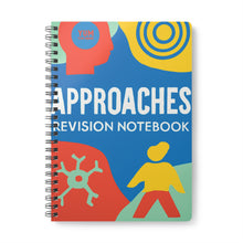 Load image into Gallery viewer, Approaches Revision A5 Notebook — Colorful Study Spiral Notebook
