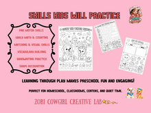 Load image into Gallery viewer, Four Seasons Preschool Activity Pack | Spring, Summer, Autumn &amp; Winter Worksheets for Ages 3–6

