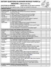 Load image into Gallery viewer, Britain: Health &amp; the People Question &amp; Answer booklet
