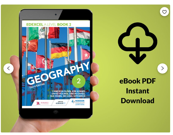 TEXTBOOK PDF | Edexcel A level Geography Book 2 Third Edition, School Book, eBook