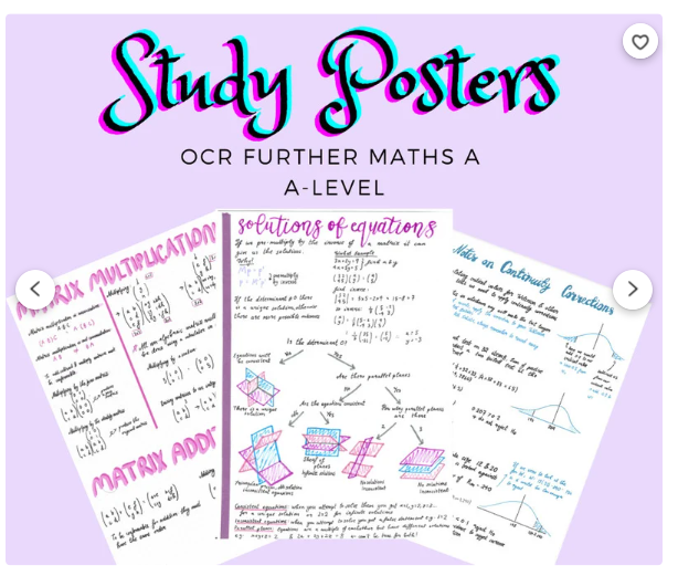 Study Notes For Maths A-Level Further Maths Revision Notes OCR A – Yum Yum Mama