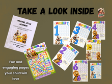 Load image into Gallery viewer, Numbers 1–10 Tracing Workbook | Number Recognition &amp; Writing Practice | Ages 3–6
