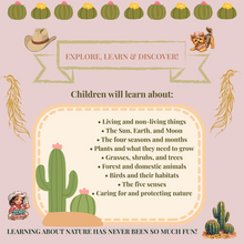 Load image into Gallery viewer, Nature Activity Workbook for Kids | Plants, Animals, Seasons, Trees &amp; Five Senses | Printable PDF
