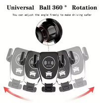 Load image into Gallery viewer, Wireless Car Charger Phone Holder: Gravity Induction Air Outlet Fast Charging Stand for iPhone, Samsung, Xiaomi
