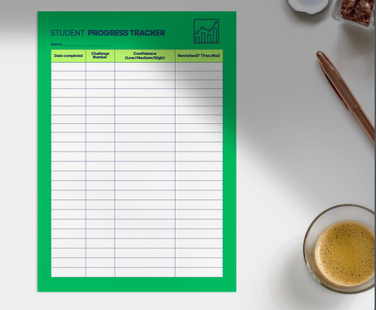 Free Student Progress Tracker Template for Retrieval Practice