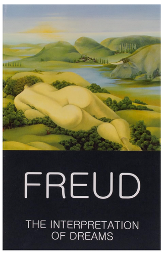 Cover of The Interpretation of Dreams by Sigmund Freud, foundational psychoanalytic psychology text

