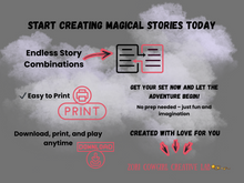 Load image into Gallery viewer, Storytelling Cards for Kids | Create 100+ Stories | Imagination &amp; Language Game Ages 3–7
