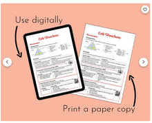 Load image into Gallery viewer, OCR A A-level Biology Cell Structure Revision Notes
