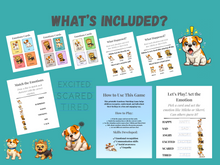 Load image into Gallery viewer, Emotions Matching Game for Kids | SEL Feelings Cards &amp; Activities | Ages 3–8
