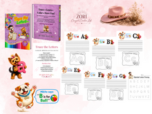 Load image into Gallery viewer, Alphabet Tracing Workbook A–Z | Uppercase &amp; Lowercase Letter Practice | Preschool Printable
