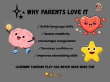 Load image into Gallery viewer, Storytelling Cards for Kids | Create 100+ Stories | Imagination &amp; Language Game Ages 3–7
