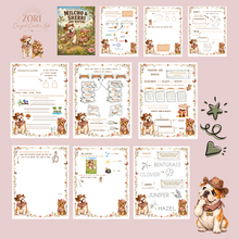 Load image into Gallery viewer, Nature Activity Workbook for Kids | Plants, Animals, Seasons, Trees &amp; Five Senses | Printable PDF
