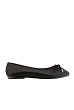 Load image into Gallery viewer, Yours - Black Ballerina Pumps in Extra Wide Fit - Women&#39;s
