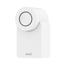 Load image into Gallery viewer, Nuki Smart Lock 3.0 for Euro Profile Cylinder, Smart Door Lock for Keyless Access With No Screwing or Drilling Required, Retrofittable Electronic Door Lock, White
