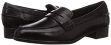 Load image into Gallery viewer, Clarks Women's Hamble Loafers, Black Black Leather, 8 UK
