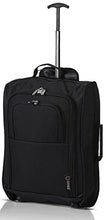 Load image into Gallery viewer, 5 Cities Cabin Approved Trolley Bag, Black, 21-Inch / 55cm
