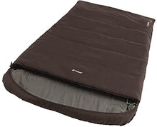 Load image into Gallery viewer, Outwell Brown Campion Lux Double Sleeping Bag
