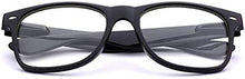 Load image into Gallery viewer, Boolavard Kids Nerd Glasses Clear Lens Geek Fake Eyeglasses for Girls Boys Eyewear Age 4-12 (Orange)
