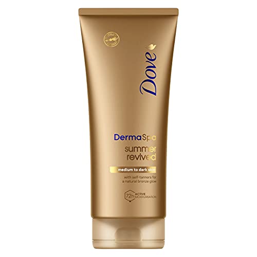 Dove DermaSpa Summer Revived Medium to Dark Self Tanning Body Lotion 200 ml