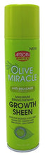 Load image into Gallery viewer, African Pride Olive Miracle Growth Sheen Spray 240 ml (Pack of 6)
