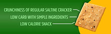 Load image into Gallery viewer, Keto Crackers (Rosemary &amp; Garlic) Low carb Crackers, Keto Snacks, Low carb Snack. No Added Sugar, high Fibre &amp; Gluten Free (3 x 64g Packs). Almond Flour Crackers, Keto Snacks no Carbs no Sugar, Paleo
