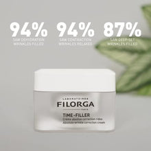 Load image into Gallery viewer, Filorga Time-Filler Wrinkle Correction Moisturizing Skin Cream, Anti Aging Formula to Reduce and Repair Face and Eye Wrinkles and Fine Lines, 1.69 fl. oz.
