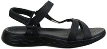 Load image into Gallery viewer, Skechers Women&#39;s On-The-go 600-Brilliancy-15316 Sport Sandal, Black (Black), 6 UK (39 EU)
