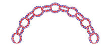 Load image into Gallery viewer, Union Jack Paper Chains

