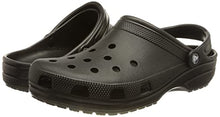 Load image into Gallery viewer, Crocs Unisex's Classic Printed Floral Clog, Black, 10 UK Men/11 UK Women
