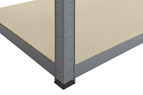 Extra Heavy Duty Garage Shelving: 3X 176h x 90w x 45d (cm) 265kg Per S ...