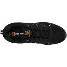 Load image into Gallery viewer, Ziboyue Safety Trainers Men Lightweight Safety Shoes Comfortable Steel Toe Cap Trainers Breathable Work Shoes Puncture Proof Non Slip Industrial Construction Footwear(Shine Black,9UK)
