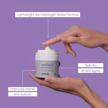Load image into Gallery viewer, Baebody Retinol Moisturiser Cream for Face, Neck and Décolletage with Wrinkle and Acne Fighting Retinol, Jojoba Oil and Vitamin E, 1.7 Ounces
