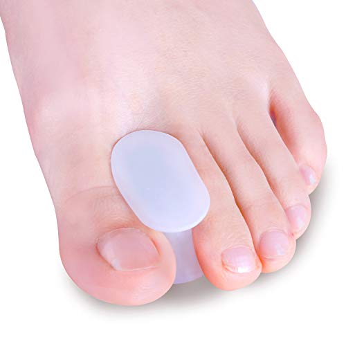 Sumiwish Flanged Toe Spacer, Bunion Corrector (Mixed Size), Silicone Toe Separators to Fight Bunion, Overlapping Toe | L & S Size - The Better Choice |