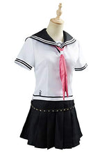 Load image into Gallery viewer, helymore Women Halloween Carnival Anime Cosplay Mioda Ibuki Costume Sailor Costume Japanese School Uniform, XS White

