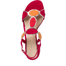Load image into Gallery viewer, Marco Tozzi Women's 2-2-28230-28 Heeled Sandal, Red Comb, 6 UK
