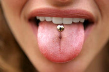 Load image into Gallery viewer, VCMART 5pcs 14Gauge Tongue Bars Piercing Ring Set 16mm Surgical Steel Flexible 5 Styles

