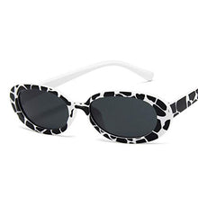 Load image into Gallery viewer, SOIMISS Fashion Sunglasses Cow Pattern Trendy Cute Small Frame Eyewear Oval Spotted Eyeglasses for Women Girls
