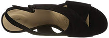 Load image into Gallery viewer, Clarks Women's Ankle-Strap Ankle Strap Sandals, Black Black Suede, 6.5 UK

