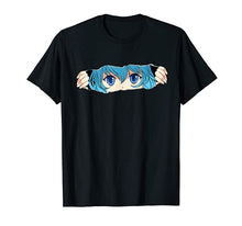Load image into Gallery viewer, Cool Anime Shirt Anime Lover Gift Graphic Novel Anime Eyes T-Shirt
